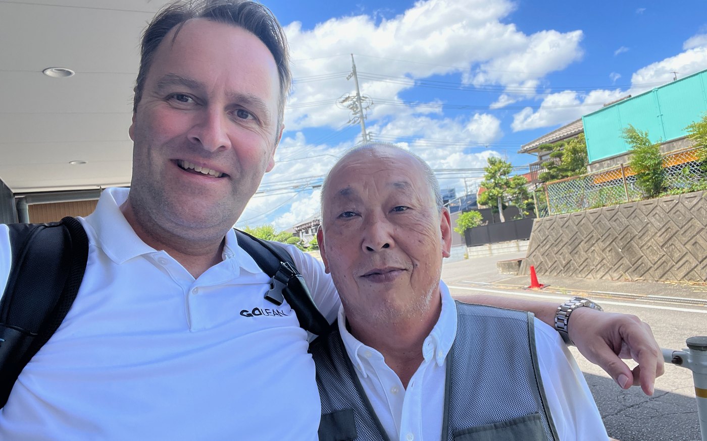 Guido Metz mit einem japanischen Lean-Meister