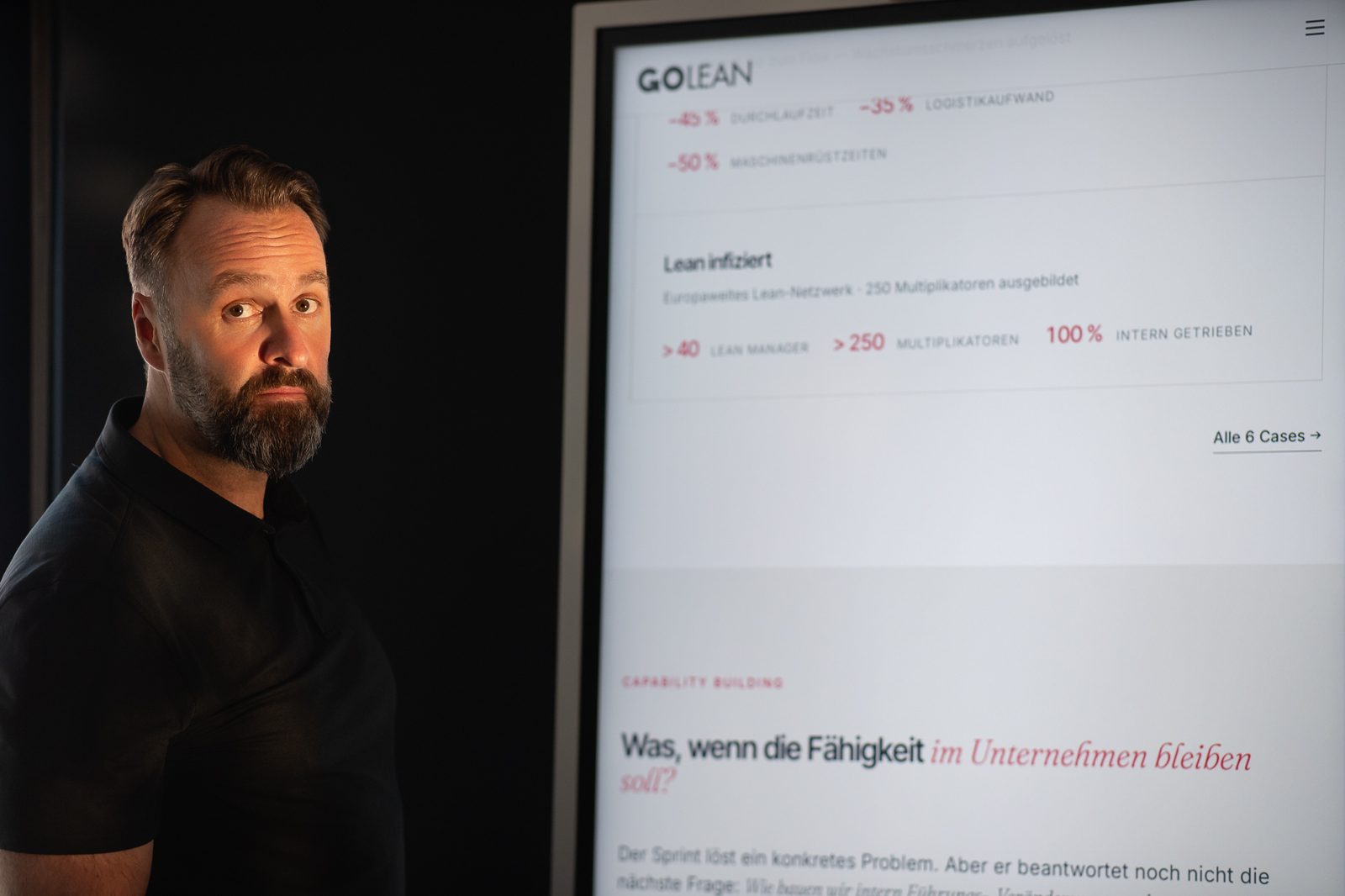 Guido Metz im Austausch