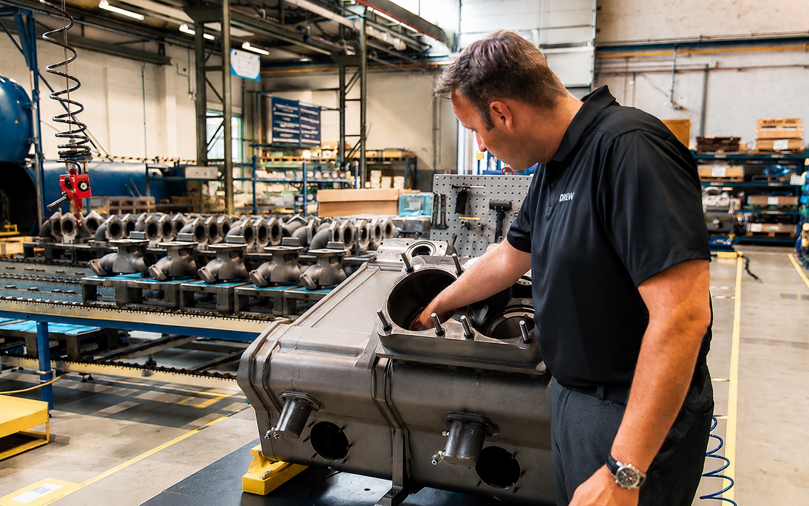 Shopfloor-Arbeit